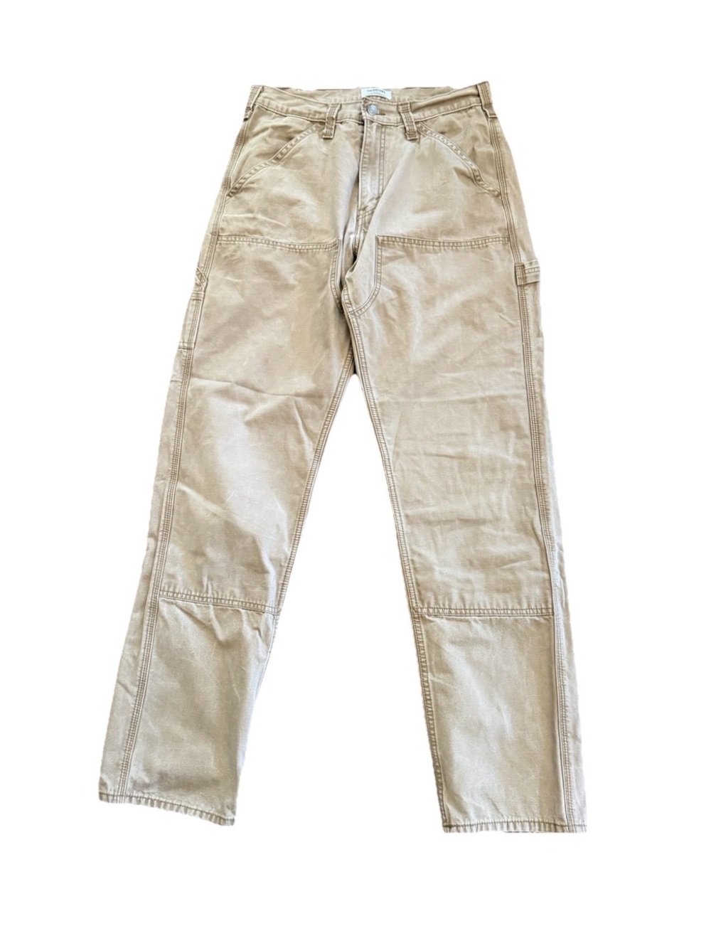 Levi Strauss Signature Canvas Double-Knee
Carpenter Utility Pants Tan 32x34